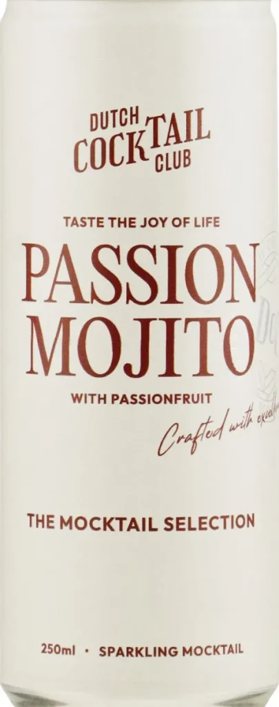 Dutch Cocktail Club Passion Mojito Alcoholvrij